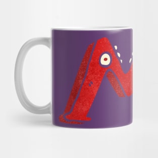 funny Letter,Christmas Gifts,A wonderful gift for those who start their name with M letter Mug